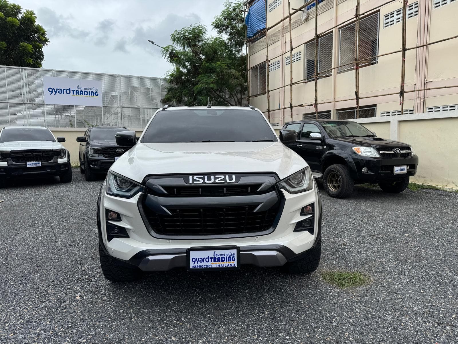 2021 ISUZU D-MAX V-CROSS DOUBLE CAB 3.0 4WD AT WHITE