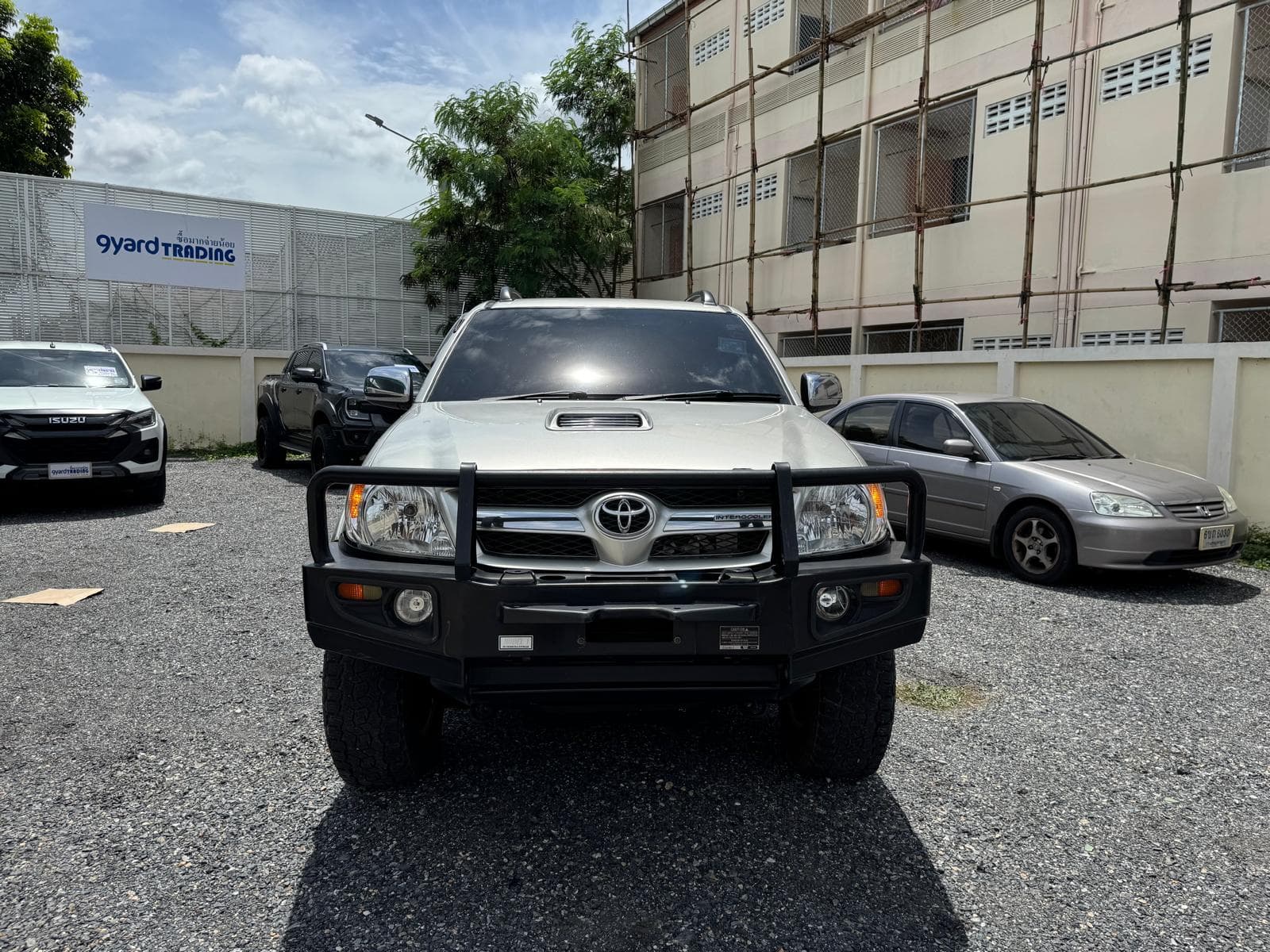 2007 TOYOTA HILUX VIGO DOUBLE CAB 3.0 4WD AT SILVER
